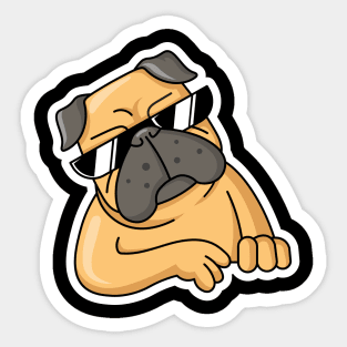 Represent Dog Sticker